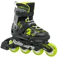 Produktbild: ROLLERBLADE Inlineskates Microblade SL (Rollen: 72mm/80A, Kugellager: SG3) schwarz/lime Kinder schwarz 33-36,5