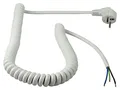 Produktbild: 70423 Kabel 3G1,5mm2 CEE 7/7 (E/F) abgewinkelter Stecker,Leitungen AS SCHWABE
