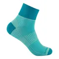 Produktbild: Wrightsock Coolmesh II Quarter Socke, Seamist-Turquoise