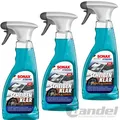 Produktbild: 3x 500ml SONAX XTREME SCHEIBENKLAR PUREWATER TECHNOLOGY GLASREINIGER SCHEIBEN