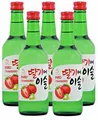 Produktbild: [ 5x 360ml ] HITEJINRO Soju Jinro Strawberry / Soju Erdbeergeschmack
