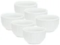 Produktbild: Greengate Geschirr-Set Alice Mini Bowl white 10cm Set6, Steinzeug