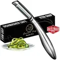 Produktbild: Gourmet Easy Gemüseschäler, Edelstahl, Metall, 3.05 cm, energiesparend, Kochen, Küchenhelfer, Schäler