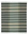 Produktbild: Plaid Moss Charming grün-gelb, mit Fransenabschluss, Größe 150x200 cm