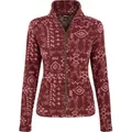 Produktbild: Sherpa Adventure Gear Bhutan Full Zip Jacke BEET RED ABSTRACT S - S