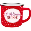 Produktbild: Gruss und Co 45779 Tasse Lieblingsbecher, New Bone China Porzellan, 35 cl (2020)