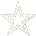 Produktbild: Großer LED Stern Weihnachtsstern D: 50cm zum Hängen mit 1440 LED warmweiss