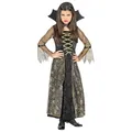 Produktbild: W WIDMANN MILANO Party Fashion - Kinderkostüm Spidergirl, Kleid mit Kragen, Spinnenmädchen, Halloween