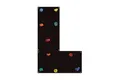 Produktbild: Gartenpirat Kletterwand Outdoor Kletterwand mit bunten Klettersteinen und Montagematerial, (2-St)