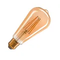 Produktbild: SLV LED Lampe ST64 E27 / Leuchtmittel, Lampe, LED / E27 2500K 7.5W 700lm gold dimmbar