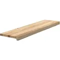Produktbild: vidaXL Treppenstufen 2 Stk Unbehandelt 100x30x2 cm Massivholz Eiche 3283781