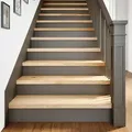 Produktbild: vidaXL Treppenstufen 2 Stk. Unbehandelt 100x30x2 cm Massivholz Eiche
