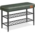 Produktbild: Vasagle Schuhbank 30 cm x 80 cm x 50 cm Grün
