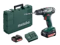 Produktbild: Metabo BS 14.4 Akku-Bohrschrauber | 2 Akkus, Koffer 14V, 2Ah, 40Nm Akkuschrauber