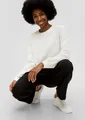 Produktbild: QS Longpullover Strickpullover Strickpullover mit Dobby-Struktur