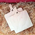 Produktbild: – 2 Stück Pizzaschieber aus Birken Holz - Ø 30 cm – 100 Made in Germany – Bro...
