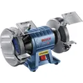 Produktbild: Bosch Professional Doppelschleifer GBG 60-20 (Leistung 600 Watt, Schleifscheiben-Ø 200 mm, Leerlaufdrehzahl 3.600 min-1, inkl. 2x Schleifscheibe Normalkörnung)