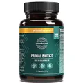 Produktbild: Primal Harvest ® Biotics - 30 Kapseln - 15 Bakterienstämme - 100 Mrd KBE + Inulin und Lebendkulturen - Laborgetestet - Magensaftresistente Kapseln