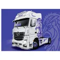 Produktbild: Italeri 3935 MB Actros MP4 Show GigaSpace Truckmodell Bausatz 1:24