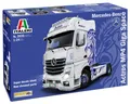 Produktbild: ITALERI 3935S - 1:24 M-B Actros MP4 Show GigaSpace , Modellbau, Bausatz, Standmo