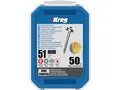 Produktbild: Kreg Pocket-Hole Schrauben 51 mm, Verzinkt, Maxi-Loc, Grobgewinde 50Stk. - Ausla