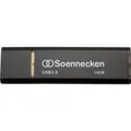 Produktbild: Soennecken USB-Stick 71617 3.0 16GB schwarz/silber (16 GB, USB-A) (71617)
