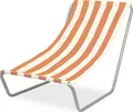 Produktbild: Klappbarer Strandstuhl SAND, orange Streifen