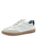 Produktbild: s.Oliver Damen Sneaker flach Low Top Freizeit, Weiß (White Comb.), 40 EU