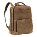 Produktbild: STILORD XL Herren-Businessrucksack aus Leder braun - 15-17 Zoll großer Arbeitsrucksack - Männer Laptop-Rucksack - Vintage Office-Bag aus Echtleder 'Harlow'