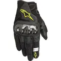 Produktbild: Alpinestars SMX-1 Air V2, Handschuhe - Schwarz/Neon-Gelb - M