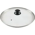 Produktbild: Vilde | Glasdeckel - mit Edelstahlring - Ø 30 cm - 200°C Hitzebeständiges Glas - Universaldeckel - Dampfloch - Spülmaschinenfest