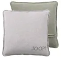 Produktbild: JOOP! Kissenhülle Uni Doubleface Silber-Jade, 50 x 50 cm