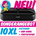 Produktbild: Canon Pixma IX6850 iX 6850 DINA4 DINA3+ Format Drucker WLAN USB 10x XL Tinte NEU