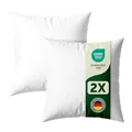 Produktbild: Blumtal Kissenfüllung 45x45 cm 2er - Oeko-TEX zertifizierte Füllung Kissen 45x45 cm - Kissen Füllung aus Polyester - Pillow Innenkissen