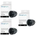 Produktbild: 3X Shelly Smarte Gen3 WLAN Steckdose Bluetooth Energiezähler Stecker Schwarz