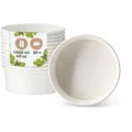 Produktbild: BIOZOYG Salatschale 50 Stück 1000 ml weiß Suppenschalen Einwegschalen to go Einweggeschirr Deli Container Bowl Kartonschale Einweg Suppenbehälter