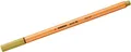 Produktbild: STABILO Fineliner Fineliner point 88 0,4mm khaki (10 Stück)