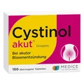 Produktbild: Cystinol akut 100 Dragees - bei Blasenentzündung & Harnwegsinfektion - akut & antibakteriell - pflanzlich - ohne Antibiotika