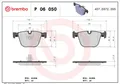 Produktbild: BREMBO Bremsbelagsatz, Scheibenbremse Hinterachse für BMW