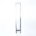 Produktbild: Glasvase, Blumenvase SOLIFLEUR H. 36cm D. 6cm rund transparent Sandra Rich