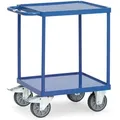 Produktbild: fetra Tischwagen Stahl pulverbeschichtet Traglast max. 500 kg Brillantblau RAL