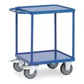 Produktbild: FETRA - Tischwagen 2496W - Stahlblech-Wanne Ladefläche 600 x 600 mm