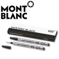 Produktbild: MontBlanc LeGrand Tintenroller Mine Rollerball M Mystery Black schwarz 2 Stück
