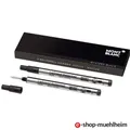 Produktbild: 2x Montblanc Rollerball/Tintenroller Mine LeGrand M Mystery Black Schwarz Refill