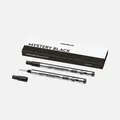 Produktbild: 2x MONT BLANC Tintenroller Mine Stärke M schwarz refill set MYSTERY Black neu