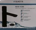 Produktbild: Schütte Waschtischarmatur New York Bad Armatur Wasserhahn schwarz matt