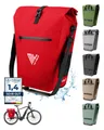 Produktbild: MIVELO Fahrradtasche Gepäckträgertasche wasserdicht inkl. Laptoptasche