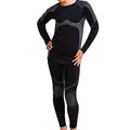 Produktbild: Gomati Kinder Thermo Unterwäsche Set - Seamless - Grau 134-140