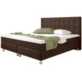 Produktbild: Boxspringbett - braun - H3 - 180x200 cm