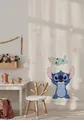 Produktbild: Komar Wandtattoo - Disney Lilo and Stitch Lifesize - Größe 50 x 70 cm - Wandsticker, Kinderzimmer, Wanddekoration, Blau,grün,rosa